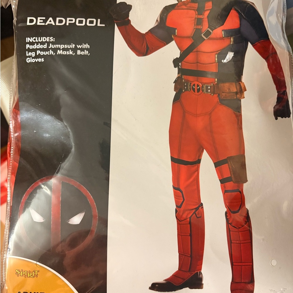 Spirit Deadpool Kids Costume - Red and Black
